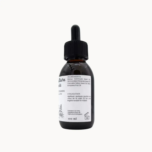 ATELIERS LA BRIQUE stärkendes Haaröl Rizinus Jojoba Hanf Oliven 100 ml