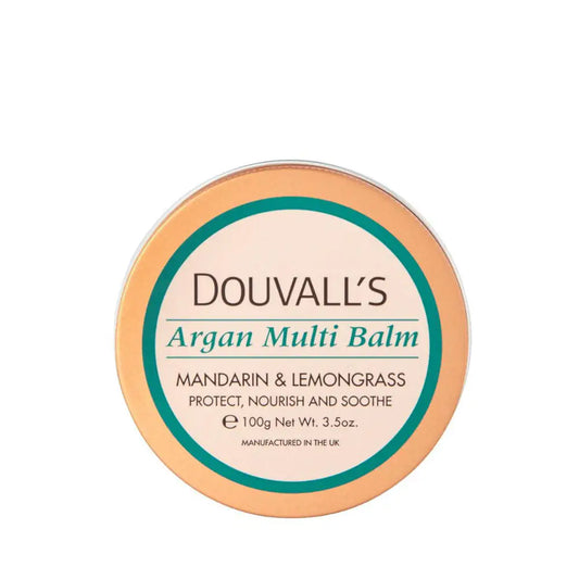 DOUVALL'S BEAUTY ARGANÖL BALSAM GESICHTSCREME TROCKENE HAUT 100g - Dose geschlossen