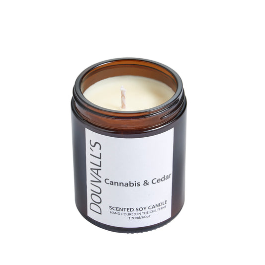 DOUVALL'S BEAUTY | SOJAWACHS DUFTKERZE IM GLAS | 180g-1