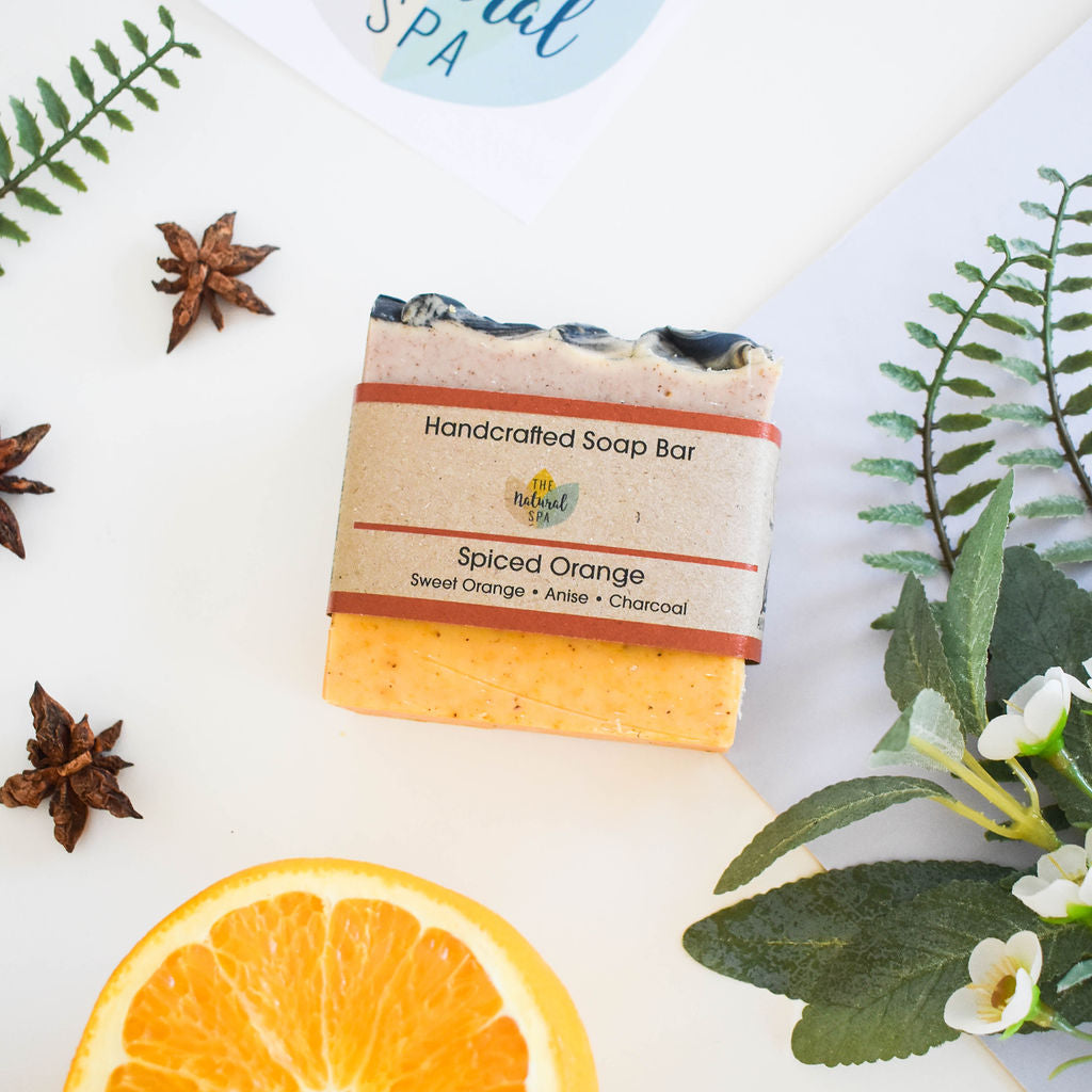 Spiced Orange Soap Bar - Sweet Orange and Star Anise - 3 different styles-0