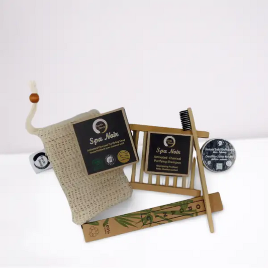 EARTH SENSE ORGANICS Geschenkset mit Seifen & Zahnpflegeprodukte - Produkte