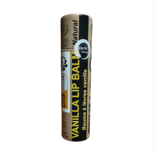 EARTH SENSE ORGANICS Vanille Lippenbalsam 15ml - im Papierscchaft