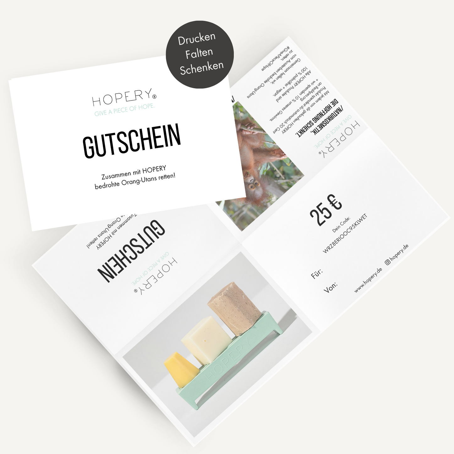 Geschenkgutschein 25 Euro