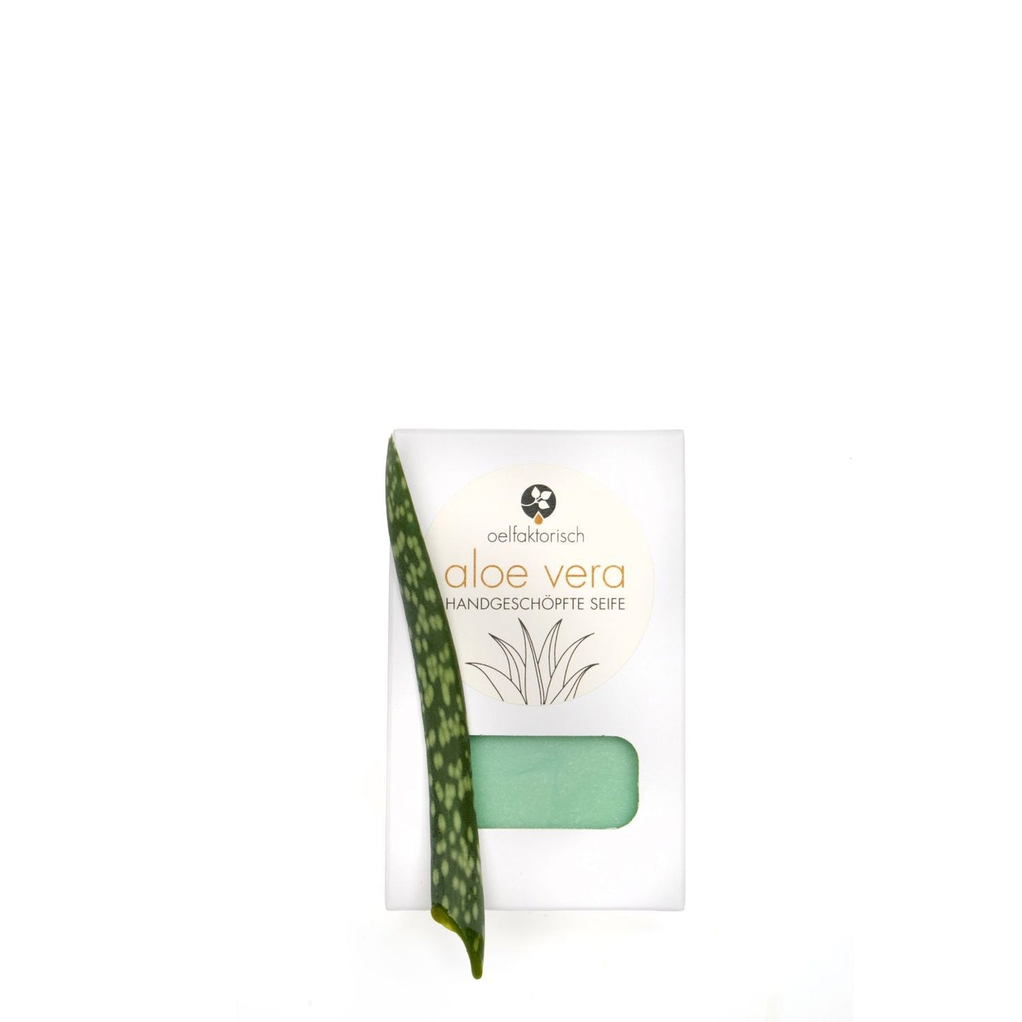 OELFAKTORISCH Dusch- und Pflegeseife mit Aloe Vera 100 g