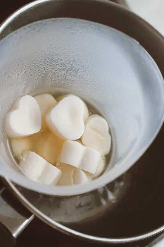 HEY CHALKY Kerzen selber machen Set, Duftkerze zum Nachfüllen - Topf mit Kerzenwachs