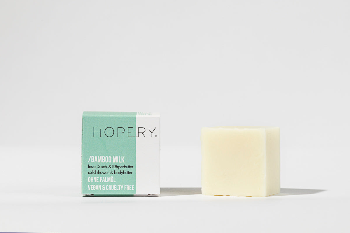 HOPERY Bambus Milch Dusch- und Körperbutter 200 ml