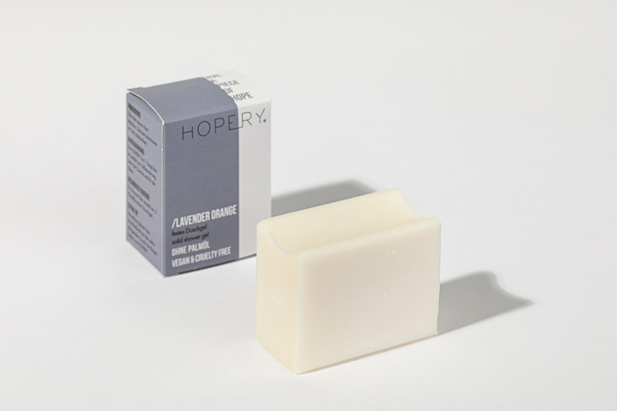 Lavender Orange Shower Bar
