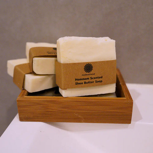 MADEATHAND Hamam Sheabutter Seifen Set