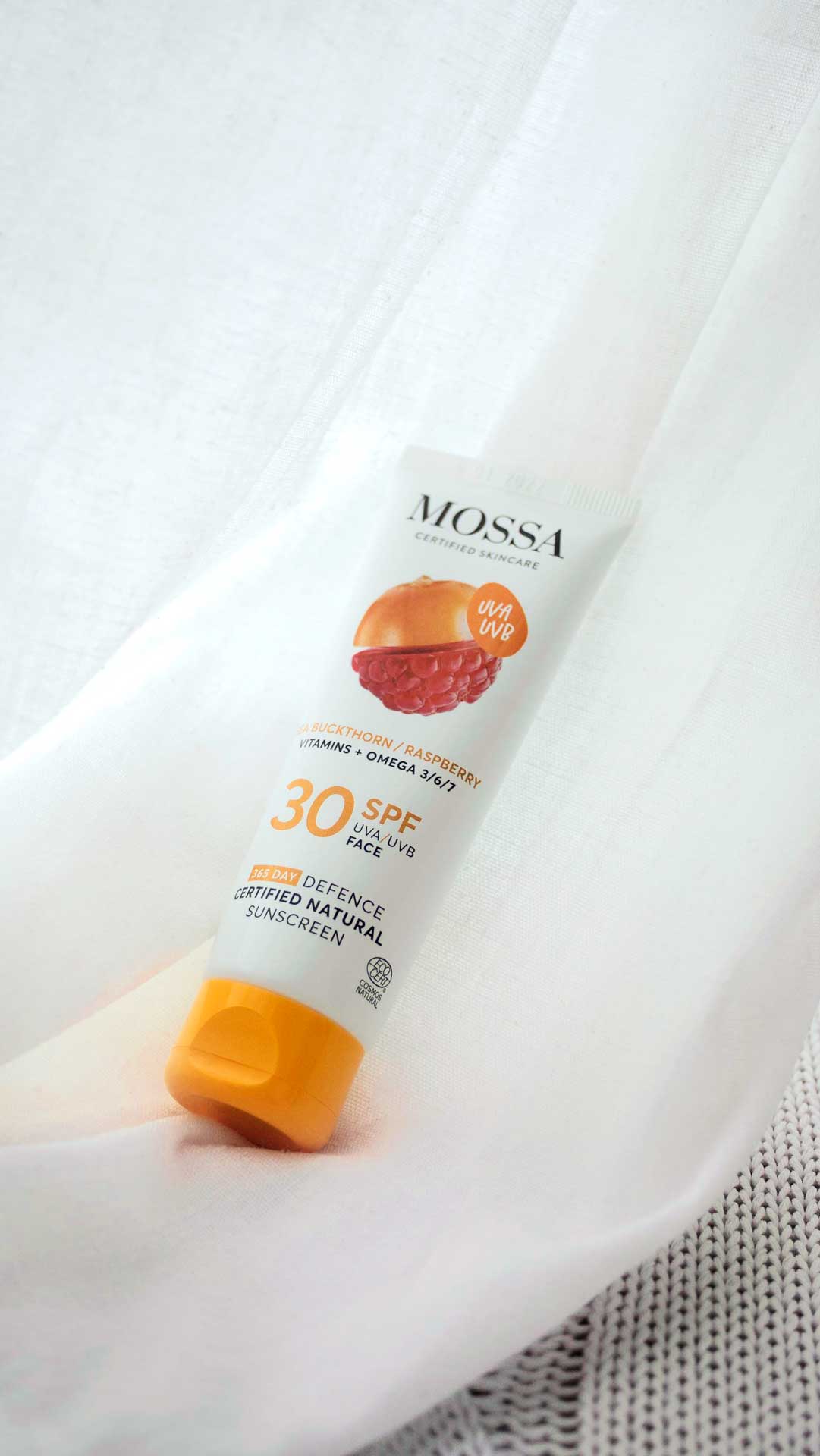 MOSSA | 365 DAYS ZERTIFIZIERTE NATÜRLICHE SONNENCREME | SONNENSCHUTZ GEGEN UV-STRALHEN | 50ml-3