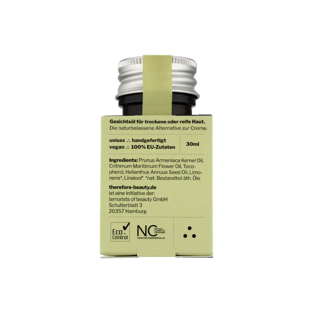 THEREFORE BEAUTY Balm 002 Gesichtsöl natürliche Retinol Alternative 30 ml