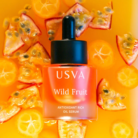USVA COSMETICS Wild Fruit Oil Serum Antioxidantien reiches Gesichtsöl 30 ml