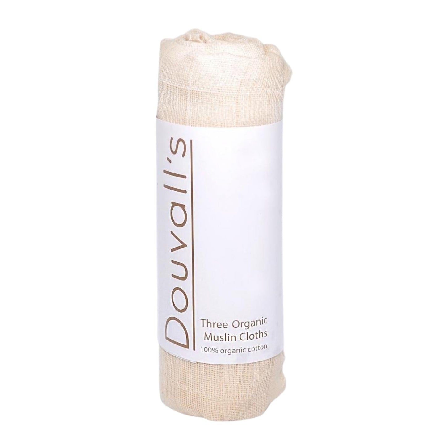DOUVALL'S Musselin Tuch aus 100% Bio Baumwolle