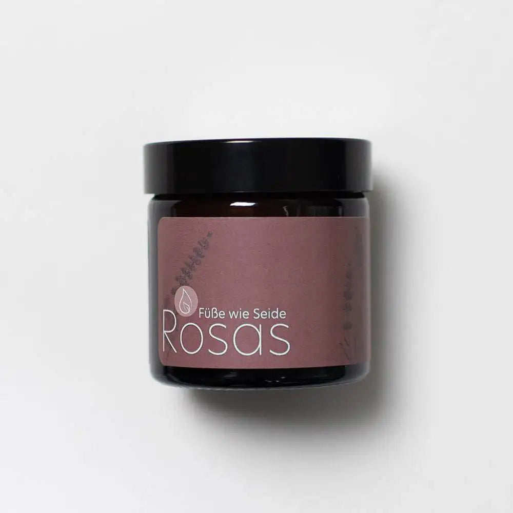 ROSAS NATURKOSMETIK Füße wie Seide Lavendel Pflebalsam für trockene Haut 50 ml