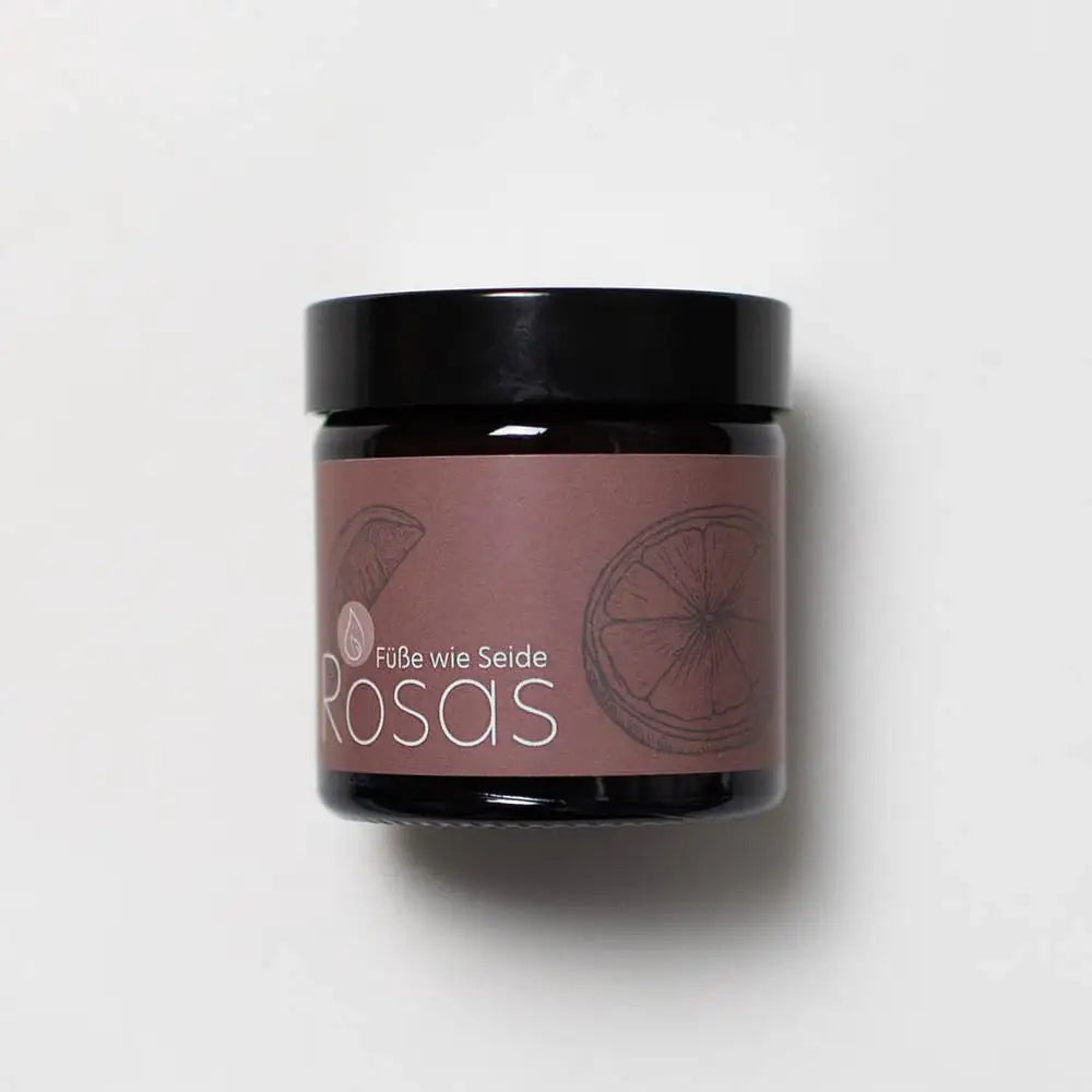 ROSAS NATURKOSMETIK Füße wie Seide Pflegender Fußbalsam mit Sheabutter 60 ml
