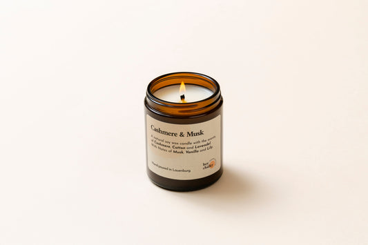 HEY CHALKY | DUFTKERZE IM GLAS CASHMERE & MUSK | 155g-1