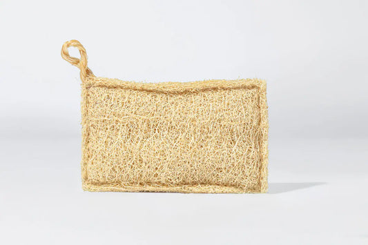 HOPERY Luffa Spülschwamm Natürlicher Schwamm aus der Luffa-Gurke Plastikfrei & wiederverwendbar