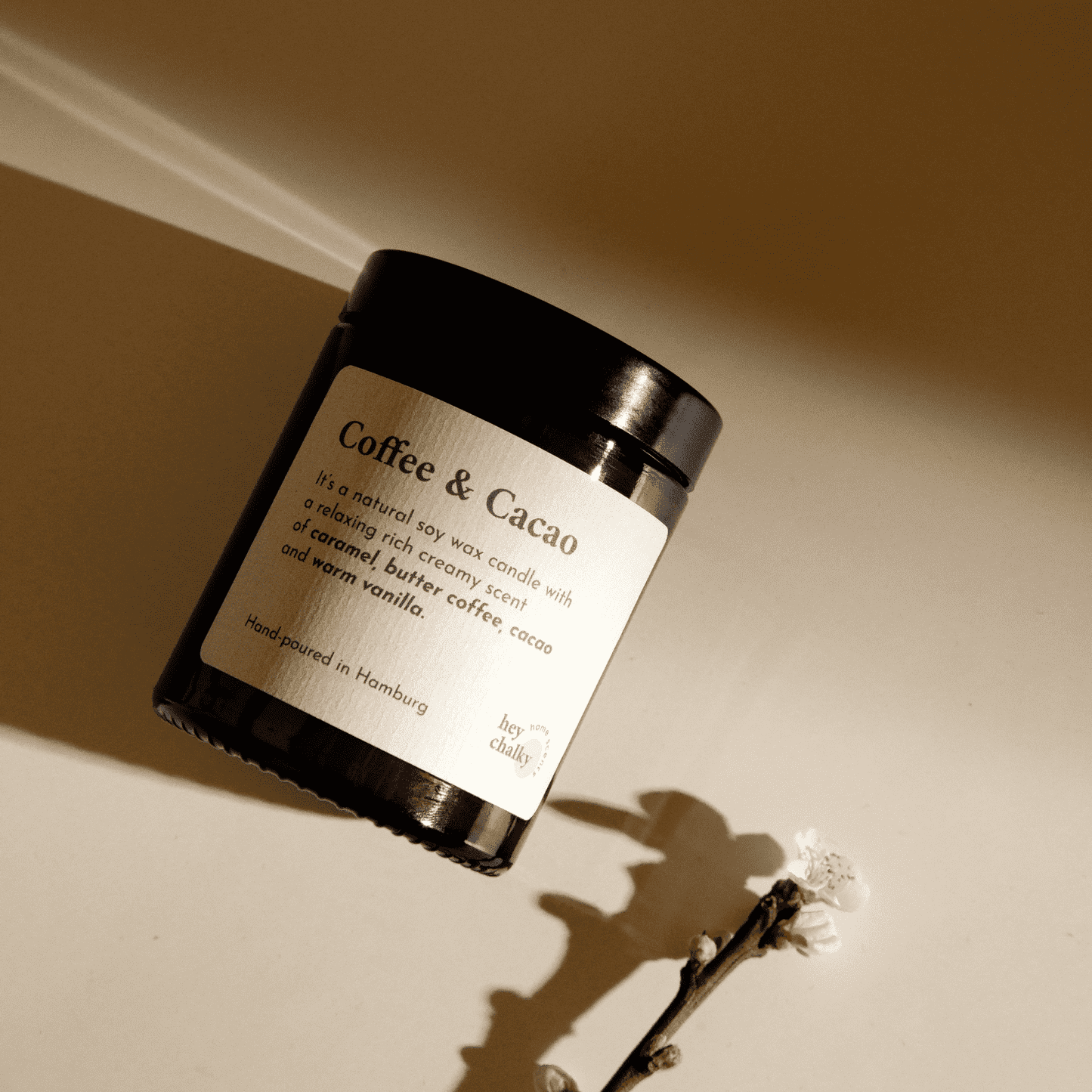 HEY CHALKY | DUFTKERZE IM GLAS THE LIBRARY | ORIENTALISCH | 155g-3