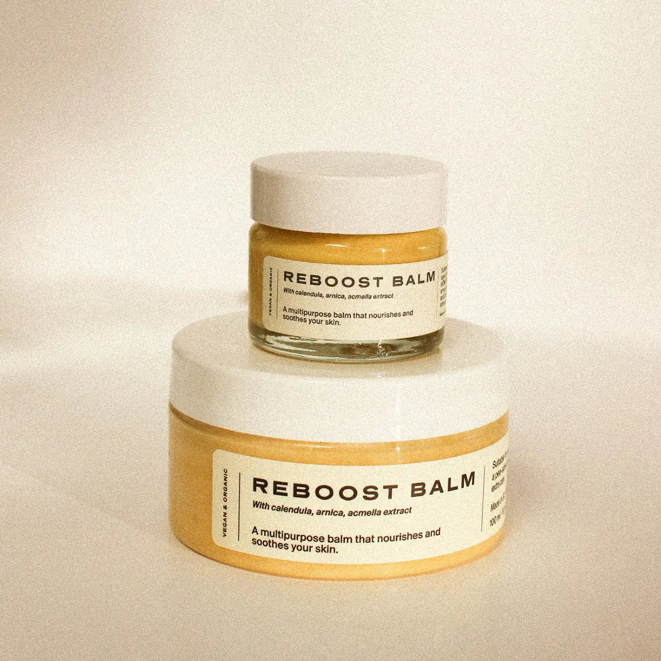 LOELLE ORGANICS Reboost Balm 15ml Gesichtscreme mit Acmella - natürliches Boxtox - Titel 15ml und 100ml