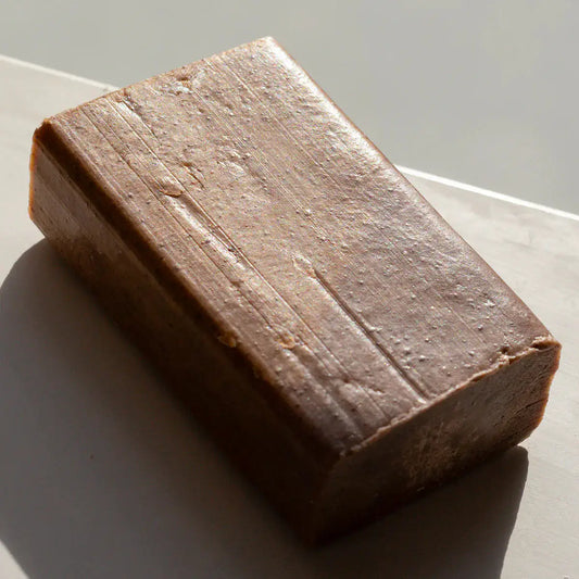 LOELLE ORGANICS Marokkanische Rhassoul Seife 75g - Seifenstück