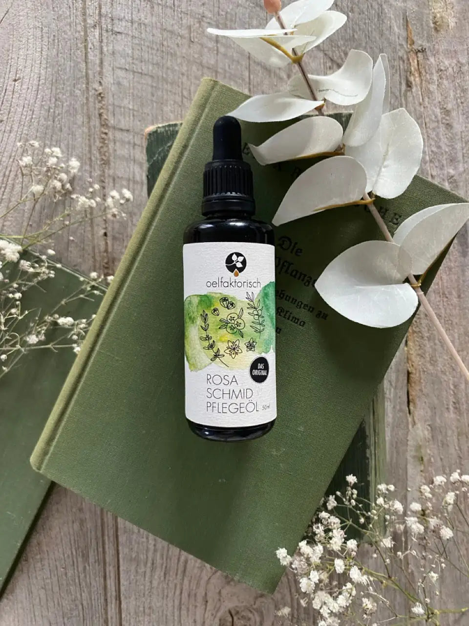 OELFAKTORISCH Muskelentspannungsöl nach Rosa Schmid mit Johanniskraut und ätherischen Ölen 50 ml / 10 ml