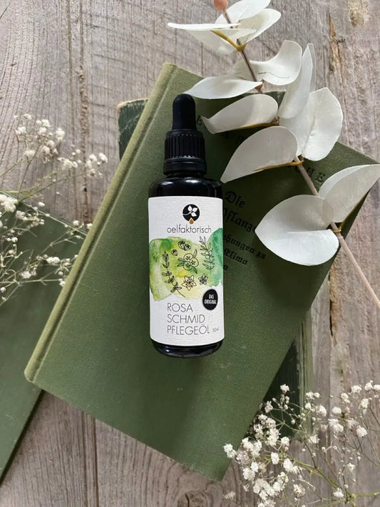 OELFAKTORISCH Muskelentspannungsöl nach Rosa Schmid mit Johanniskraut und ätherischen Ölen 50 ml / 10 ml