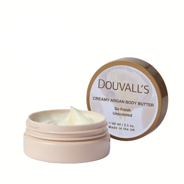 Organic Creamy Argan Body Butter 60ml | Luxurious Hydration in Six Scents-0