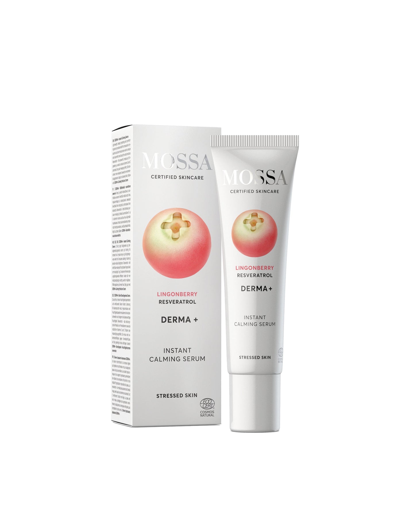 MOSSA Naturkosmetik | DERMA+ Beruhigendes Serum | bei empfindlicher Haut & Rötungen | 30 ml-0