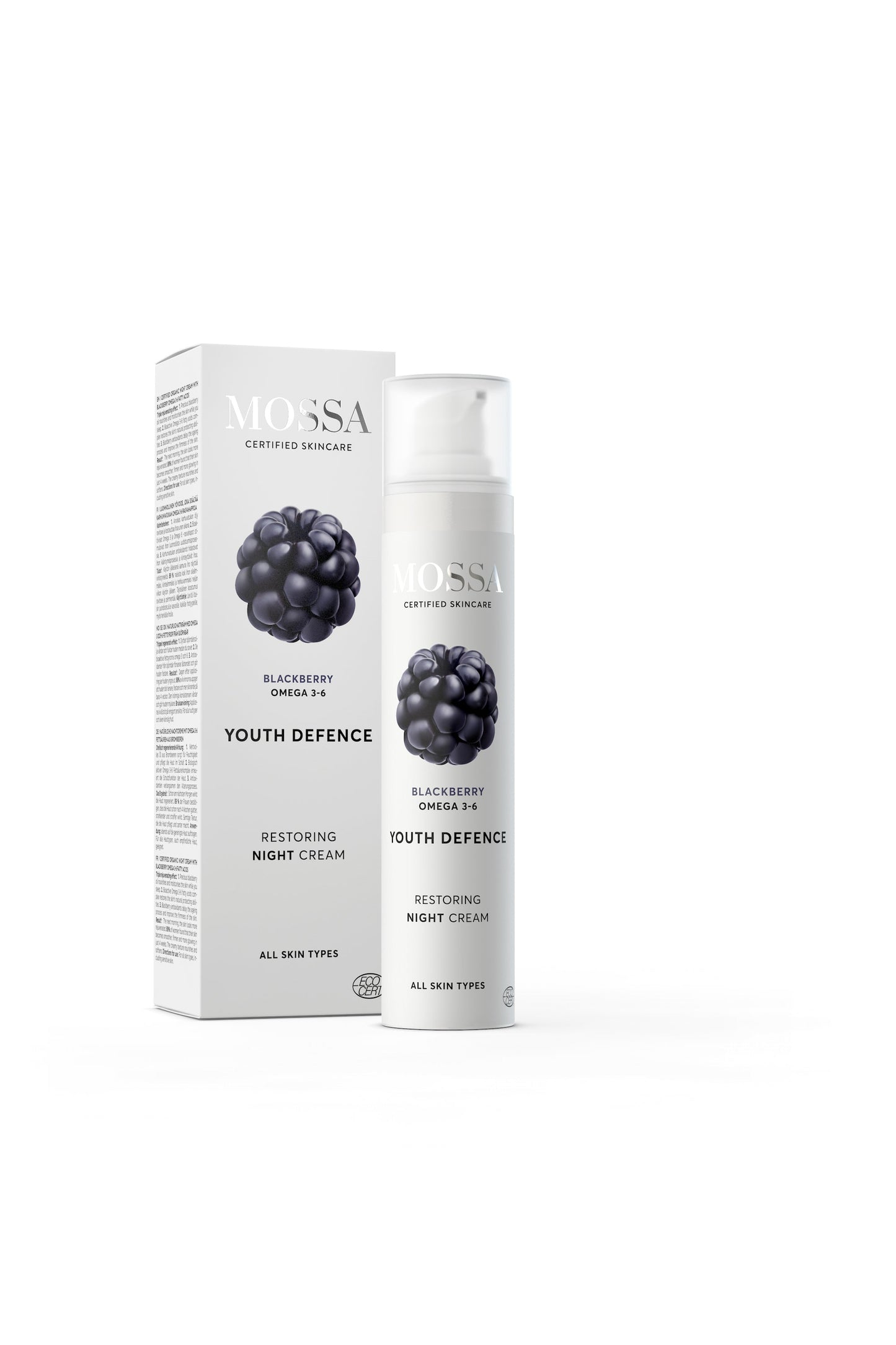MOSSA | YOUTH DEFENCE NACHT-CREME | ANTI-AGING FÜR JUNGE HAUT | 50ml-0