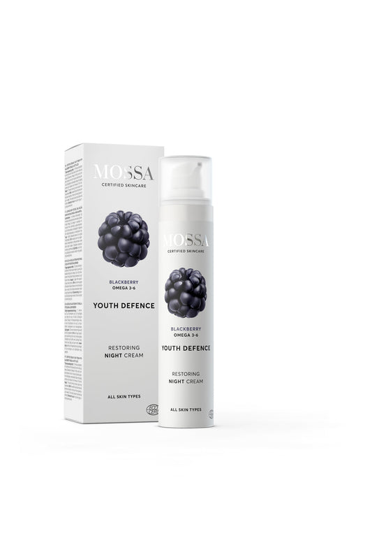MOSSA | YOUTH DEFENCE NACHT-CREME | ANTI-AGING FÜR JUNGE HAUT | 50ml-0