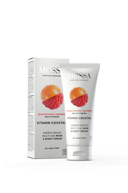 MOSSA | VITAMIN COCKTAIL ENERGIE BOOST MASKE & NACHT-CREME | ENERGIE FÜR STRAHLENDE HAUT | 50ml-0