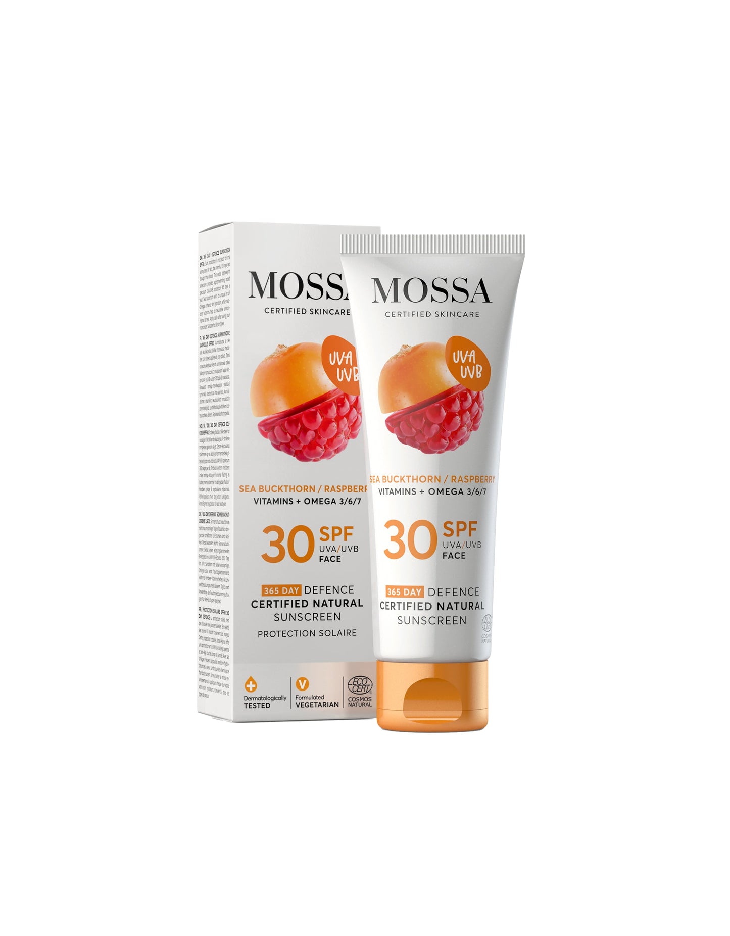 MOSSA | 365 DAYS ZERTIFIZIERTE NATÜRLICHE SONNENCREME | SONNENSCHUTZ GEGEN UV-STRALHEN | 50ml-0