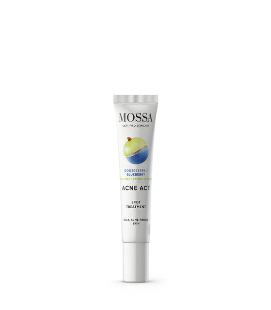 MOSSA | ACNE ACT SPOT TREATMENT | BEHANDELT PICKEL & UNREINE HAUT | 15ml-0