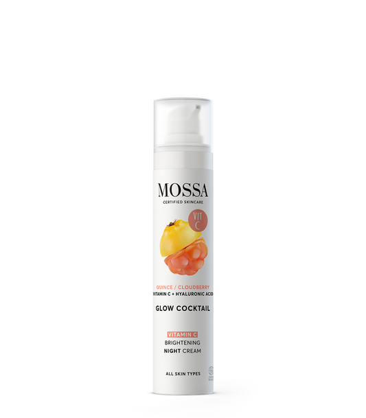 MOSSA | GLOW COCKTAIL VITAMIN C NACHT-CREME | VITAMIN C GESICHTSCREME FÜR STRAHLENDE HAUT | 50ml-0