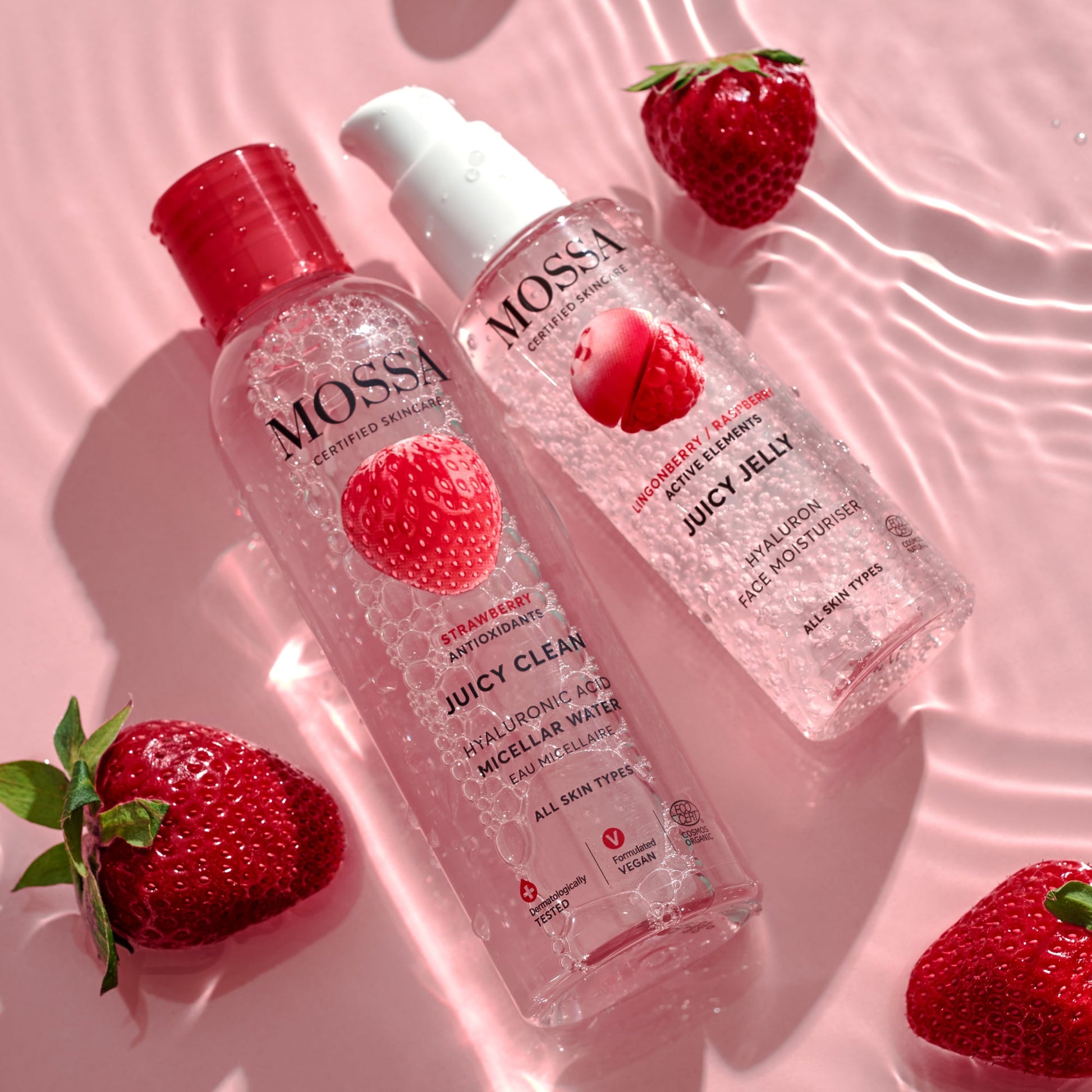 MOSSA | JUICY BERRY DUO SET | FEUCHTIGKEIT & STRAHLKRAFT FÜR DIE HAUT | 300ml-2