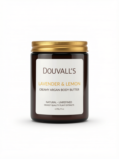 Organic Creamy Argan Body Butter 240ml | Available in four scents-1