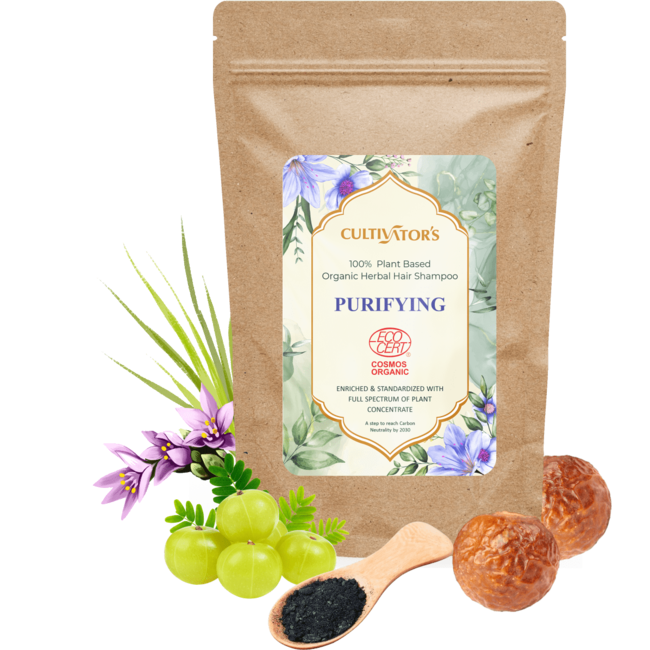 Cultivator's | Bio-Kräuter Pulver-Shampoo | natürliche Haarreinigung & Pflege | 100 g-2