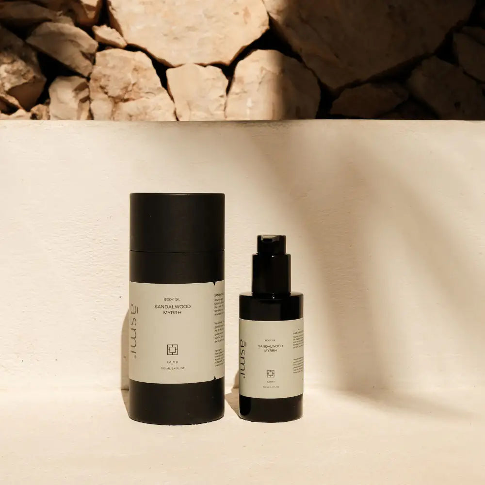ASMI AYURVEDA Body Oil Sandelholz & Myrrhe spendet Feuchtigkeit 100 ml