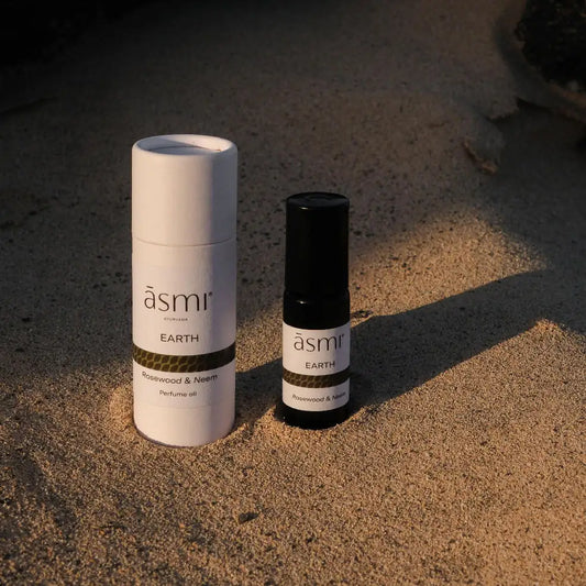 ASMI AYURVEDA Parfumöl Set mit leichten Duftnoten