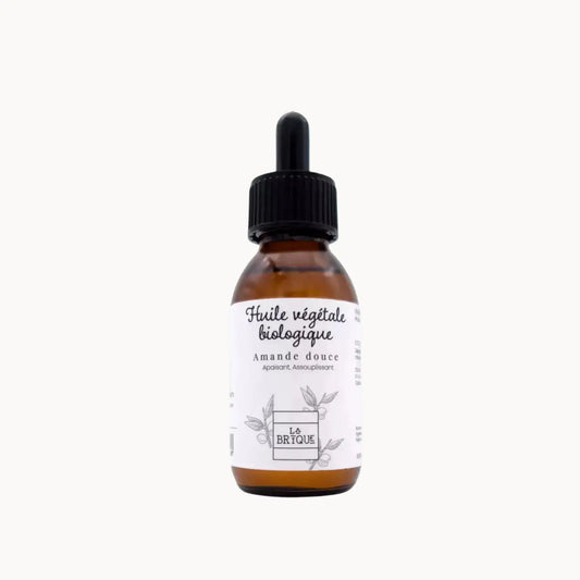 ATELIERS LA BRIQUE 100% Bio Süssmandelöl für trockene & empfindliche Haut 100 ml