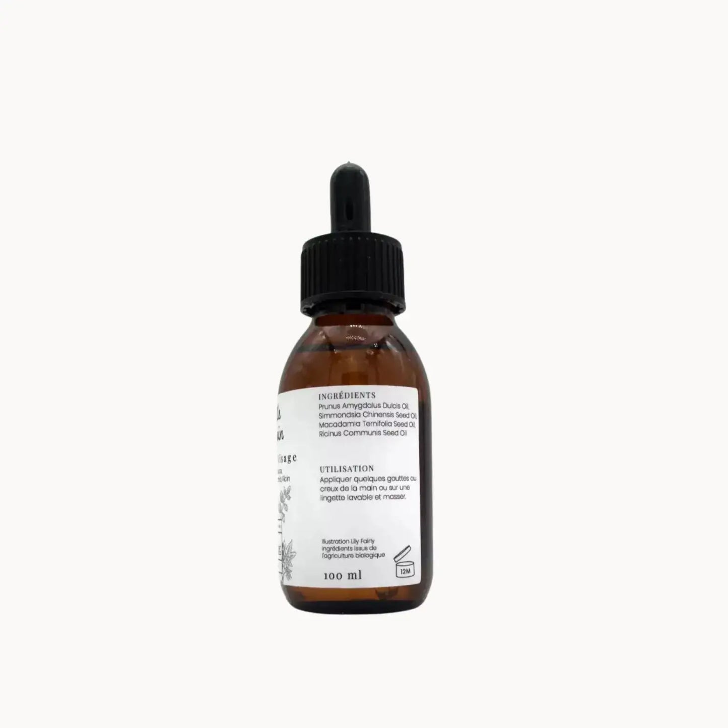 ATELIERS LA BRIQUE Körperöl Süssmandel Jojoba Macadamia Rizinus 100 ml