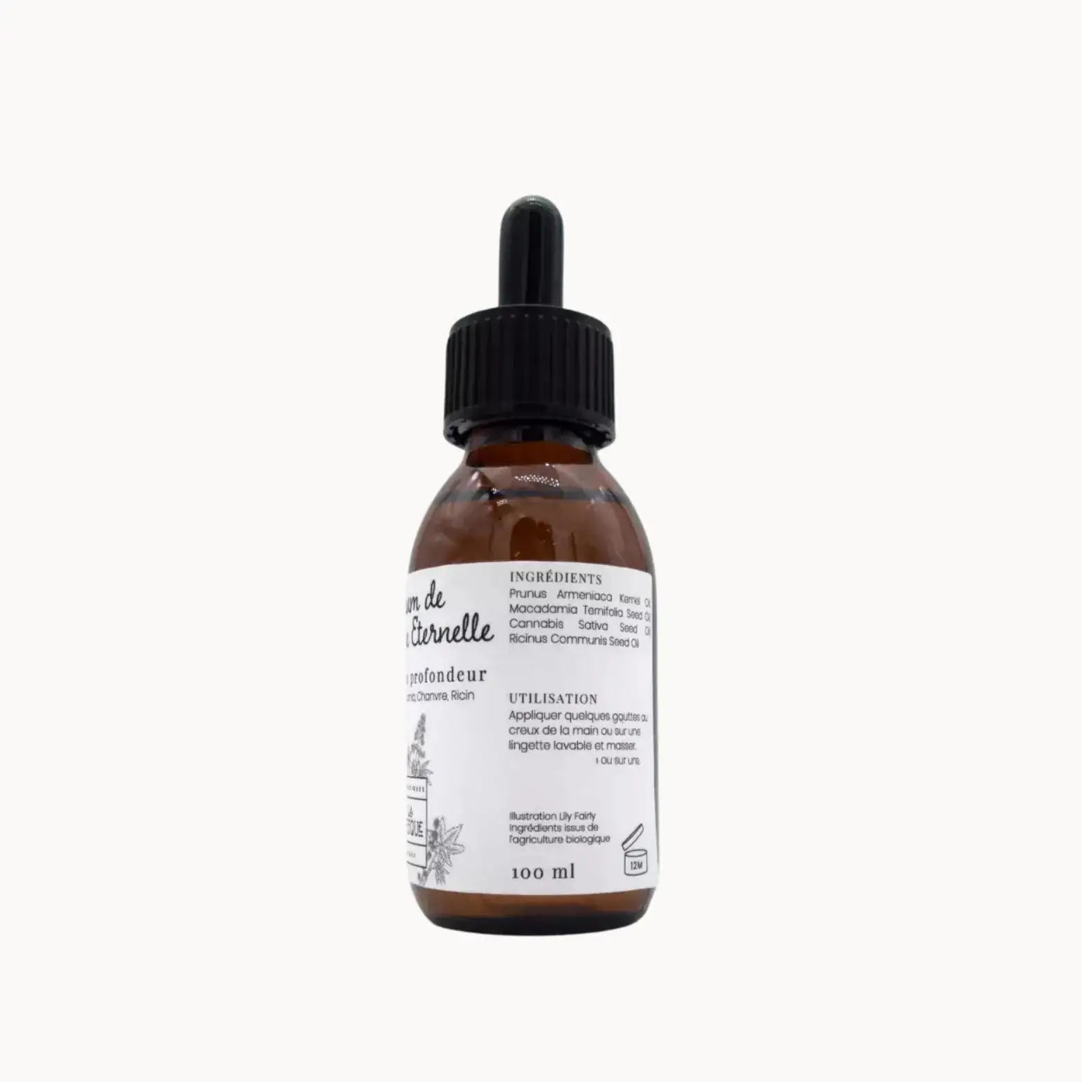 ATELIERS LA BRIQUE Serum Ewige Jugend mit Aprikose Macadamia Hanf Rizinus 50 ml