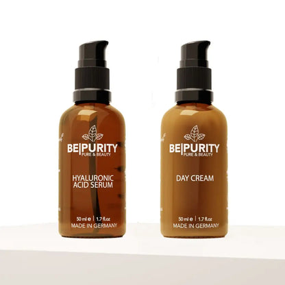 BEPURITY Tagescreme & Hyaluron Serum Start in den Tag Set 2x 50 ml