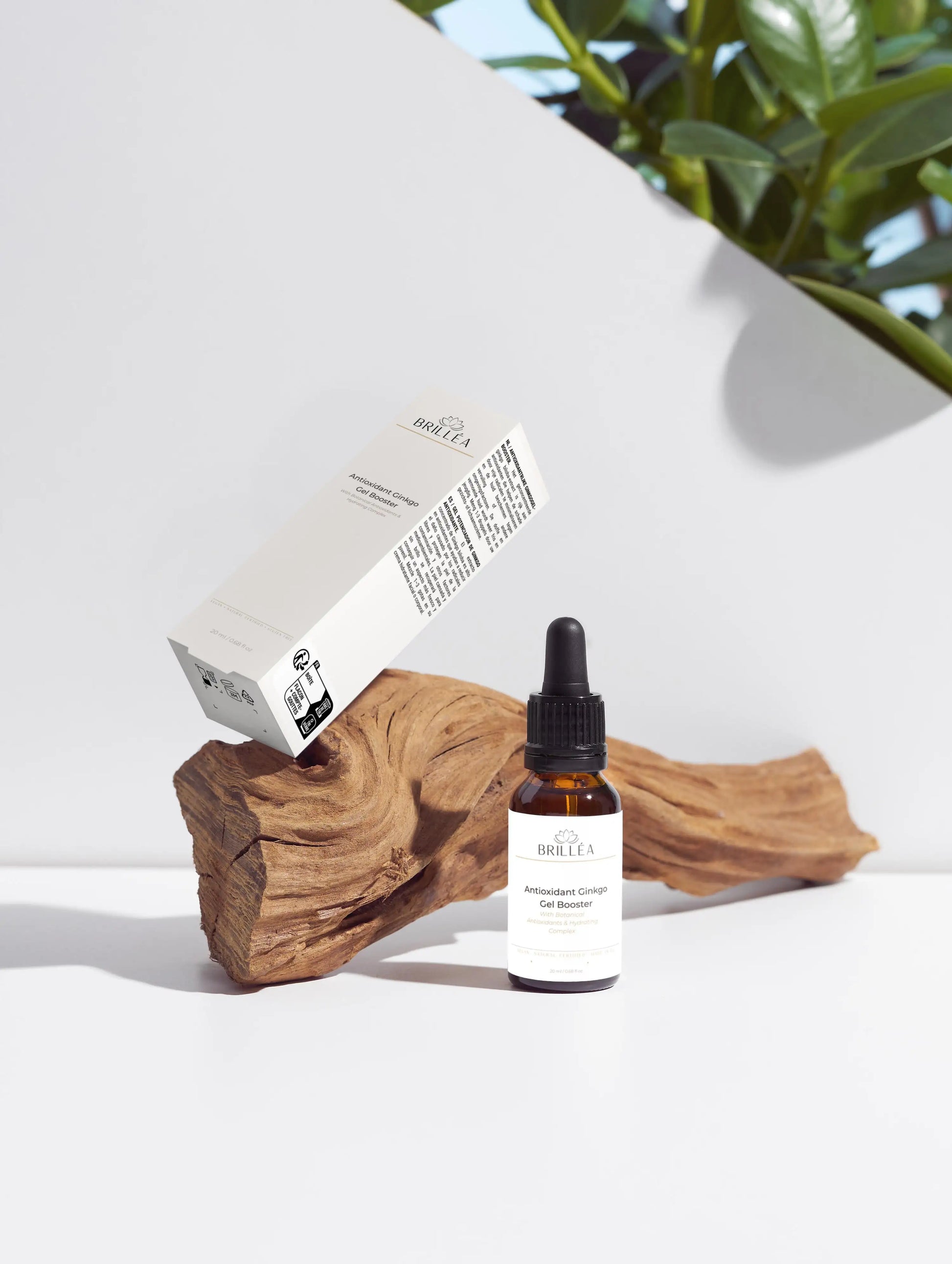 BRILLÉA Antioxidant Ginkgo Gel Booster gegen Umweltstress & Falten 20 ml