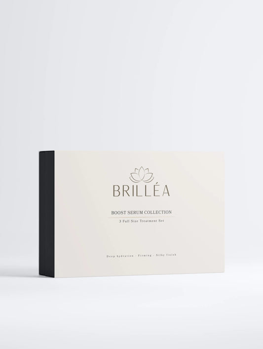 BRILLÉA Boost Serum Collection Box Serum-Kollektion für strahlende Haut 3x 30 ml