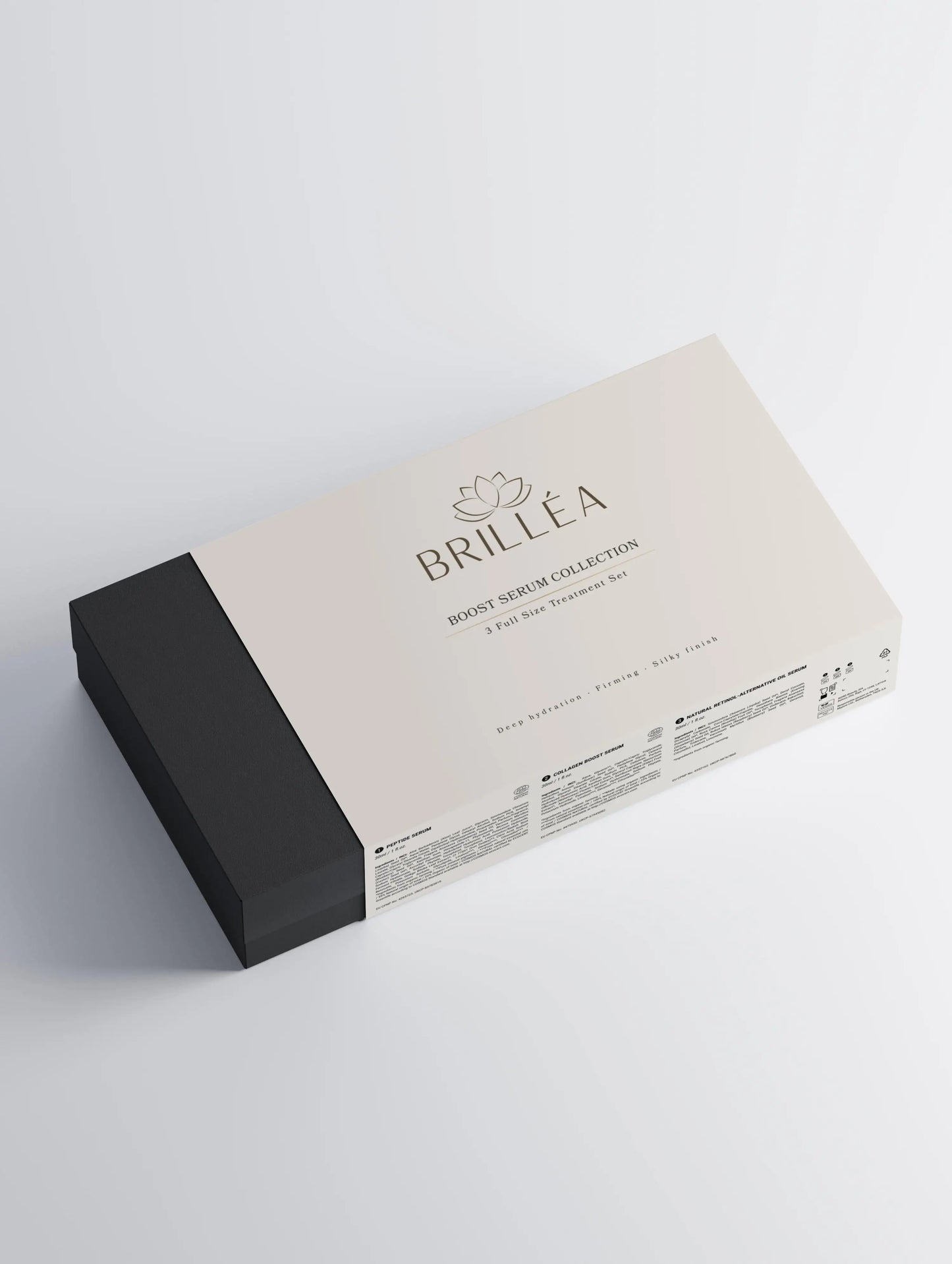 BRILLÉA Boost Serum Collection Box Serum-Kollektion für strahlende Haut 3x 30 ml