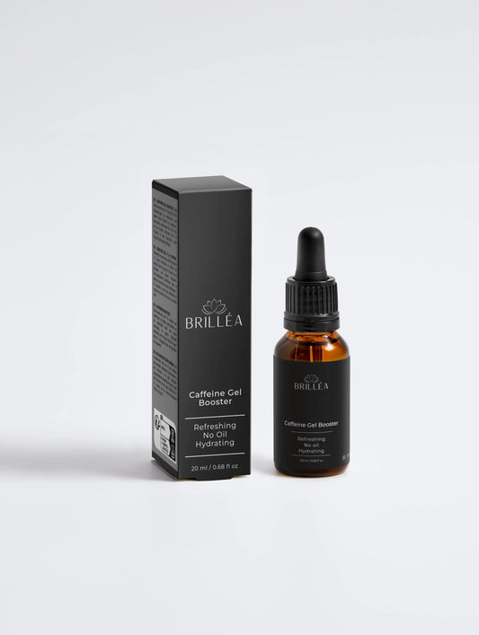 BRILLÉA Caffeine Gel Booster belebt müde Haut & spendet Feuchtigkeit 30 ml