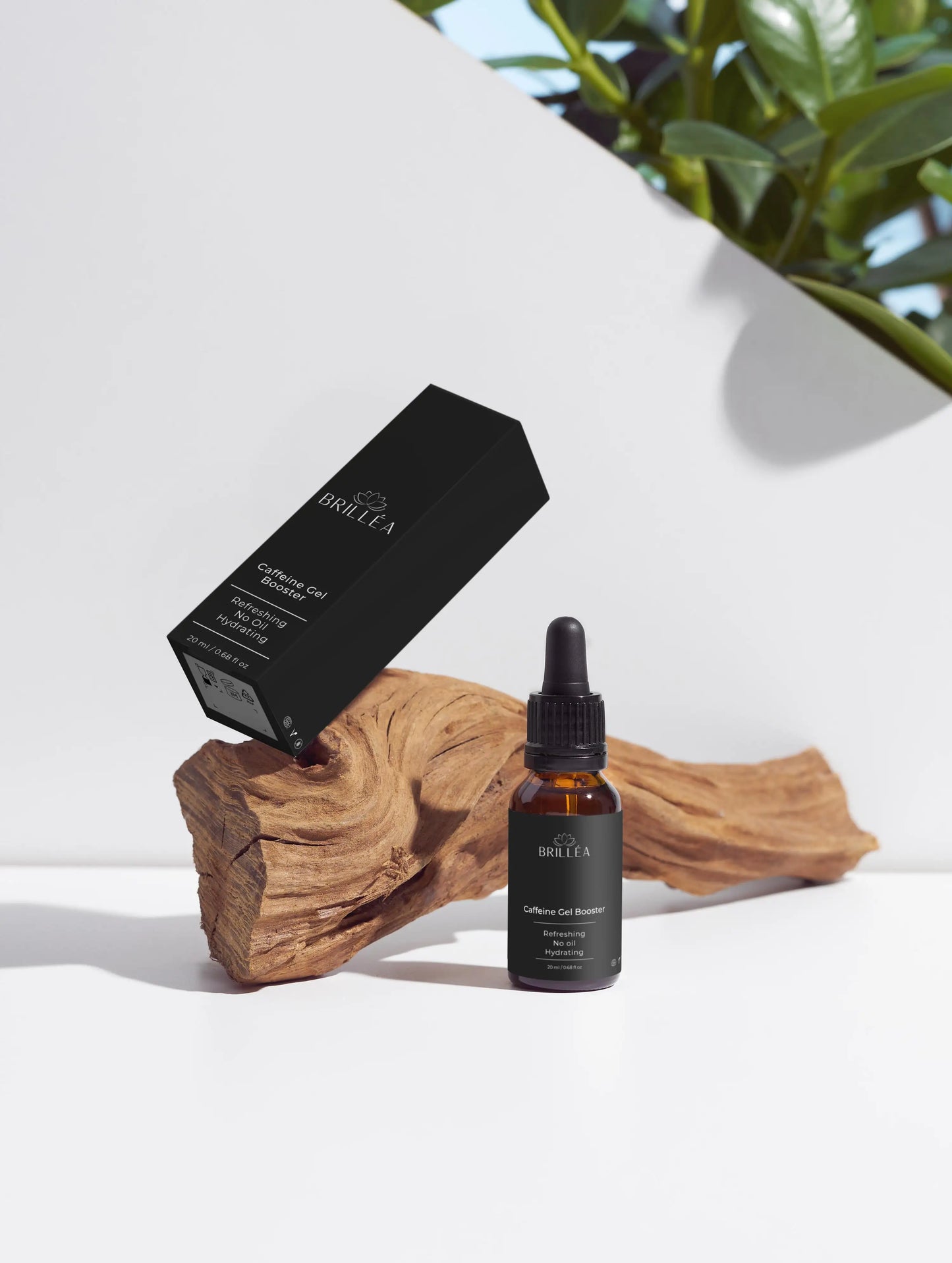 BRILLÉA Caffeine Gel Booster belebt müde Haut & spendet Feuchtigkeit 30 ml