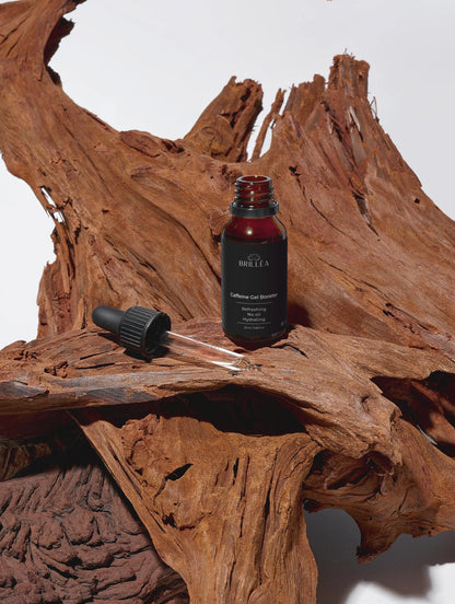 BRILLÉA Caffeine Gel Booster belebt müde Haut & spendet Feuchtigkeit 30 ml