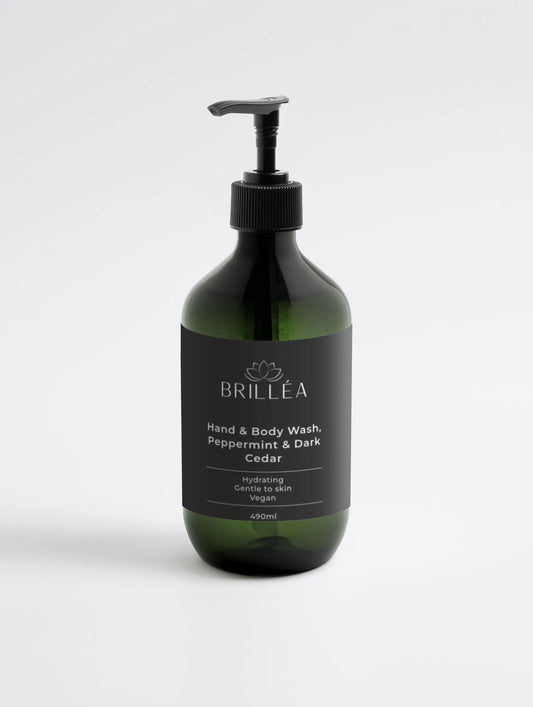 BRILLÉA Hand & Body Wash Erfrischung & Pflege für Haut & Sinne 490 ml