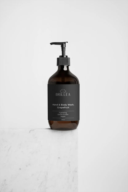BRILLÉA Hand & Body Wash erfrischende Grapefruit-Pflege 490 ml